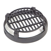 Whale Air Duct Fitting Fixed Grille 90mm Black - DX9015B